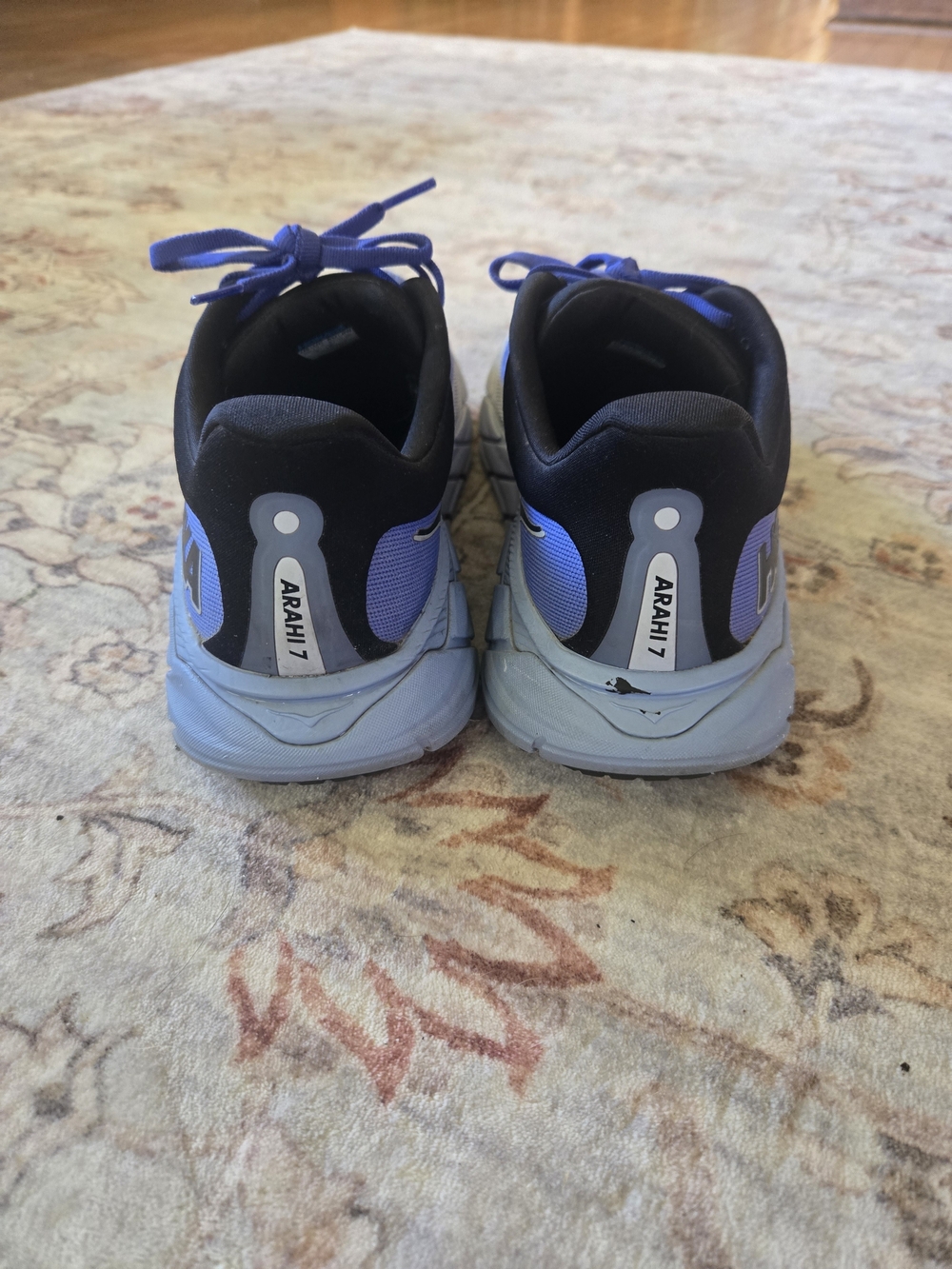 Hoka Arahi 7 Purple/blue Running Shoes, Gym, Workout, Arch Support, Womens 9 - Picture 3 of 7